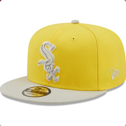 New Era Fitted: Chicago White Sox Fitted (Yellow/Grey)