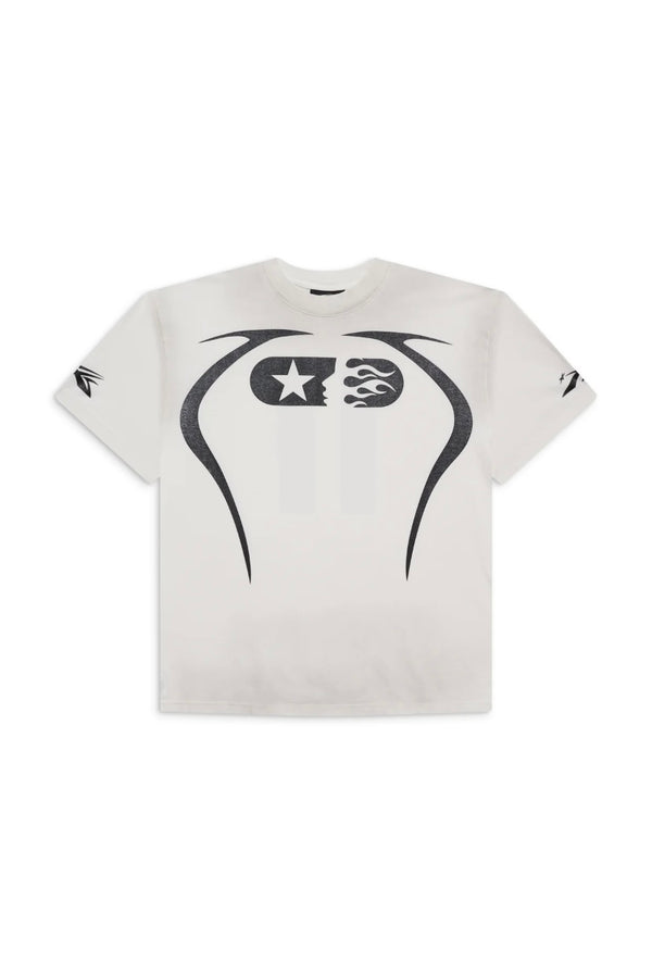 Hellstar Warm Up T-Shirt (White)