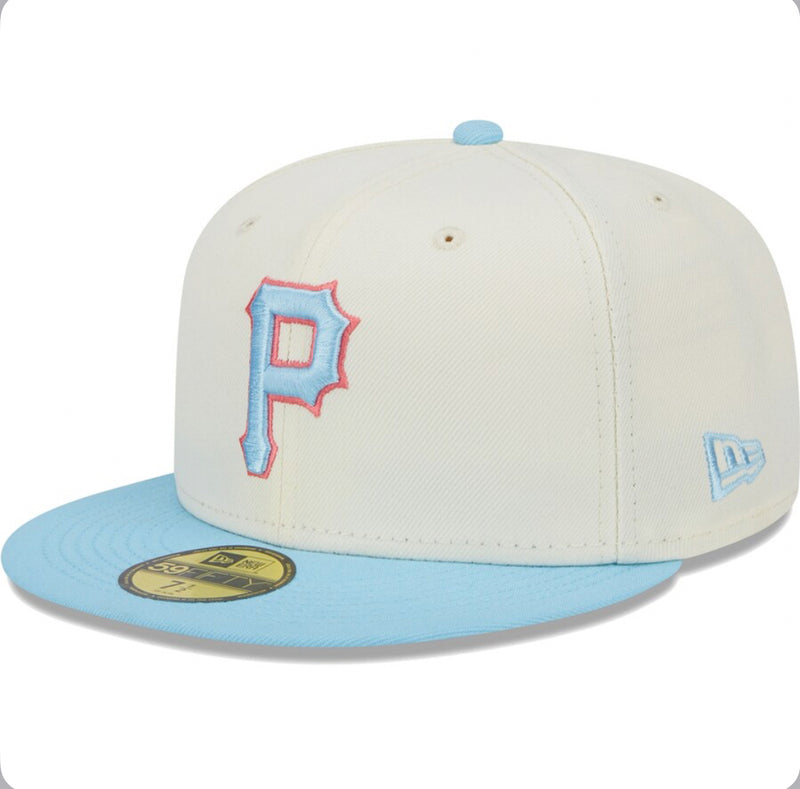 New Era Fitted: Pittsburgh Pirates Fitted (Cream)
