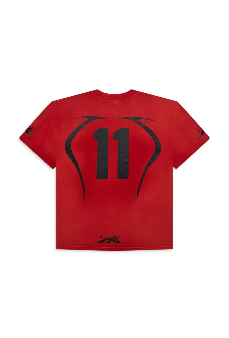 Hellstar Warm Up T-Shirt (Red)