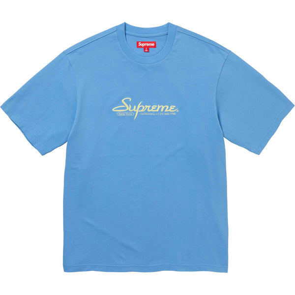 Supreme: Contact Shirt (Blue/Yellow)