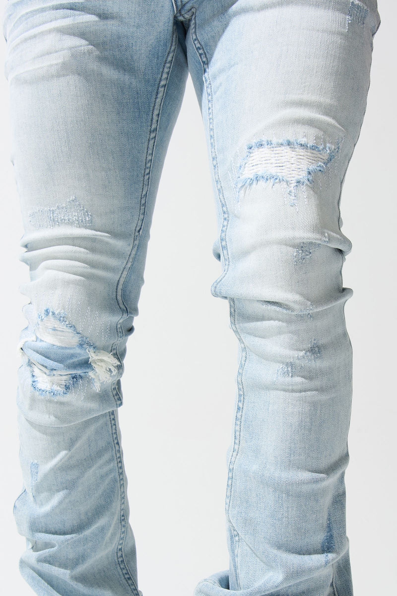 Serenade Azul Stacked Jean