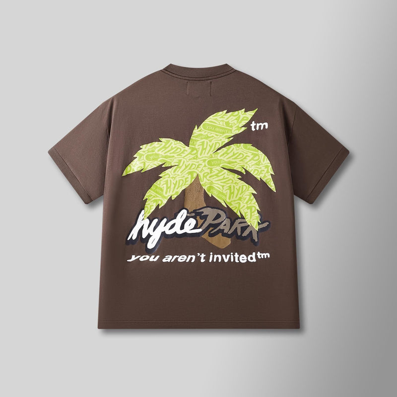 Hyde Park Paradise Park Ringer Tee (Black Sand)