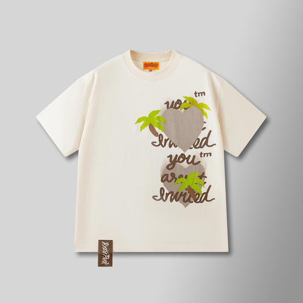 Hyde Park Stained Heart Tee (Cream)