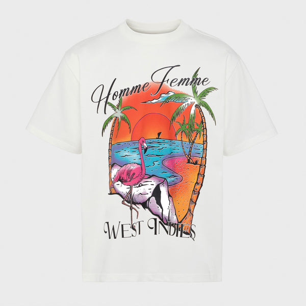 Homme Femme Private Island Tee (White)