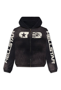 Hellstar Studios Zip Hoodie (Black)