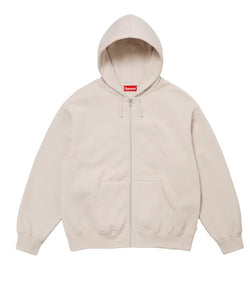 Supreme®/Thrasher® Zip Up Hooded Sweatshirt Stone