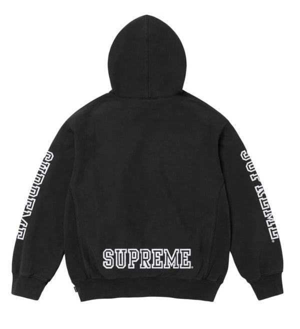 Supreme Collegiate Sleeve Hooded Sweatshirt
Black