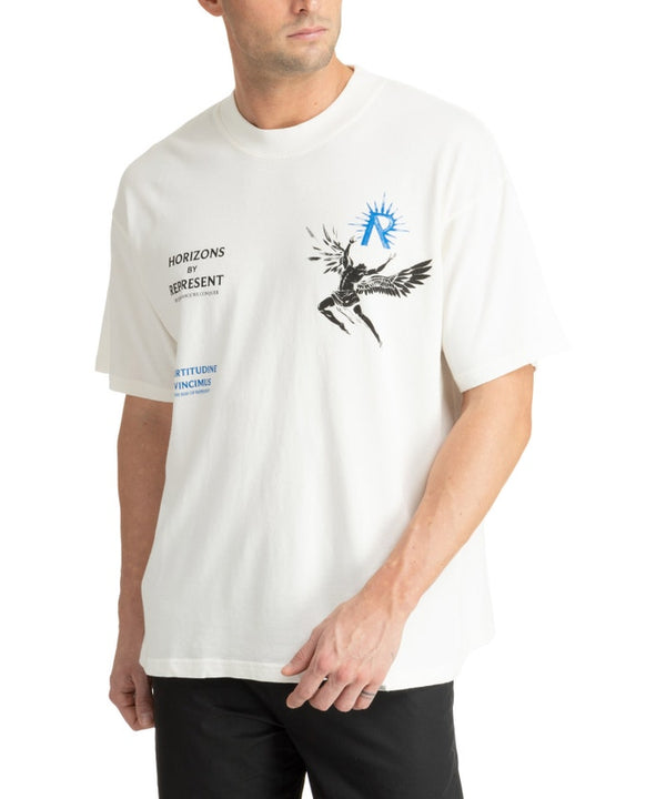 Represent: Icarus Shirt (White/Bue)