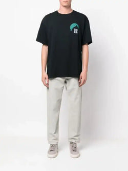 Rhude: Mountain Oversize Tee (Vintage Black)