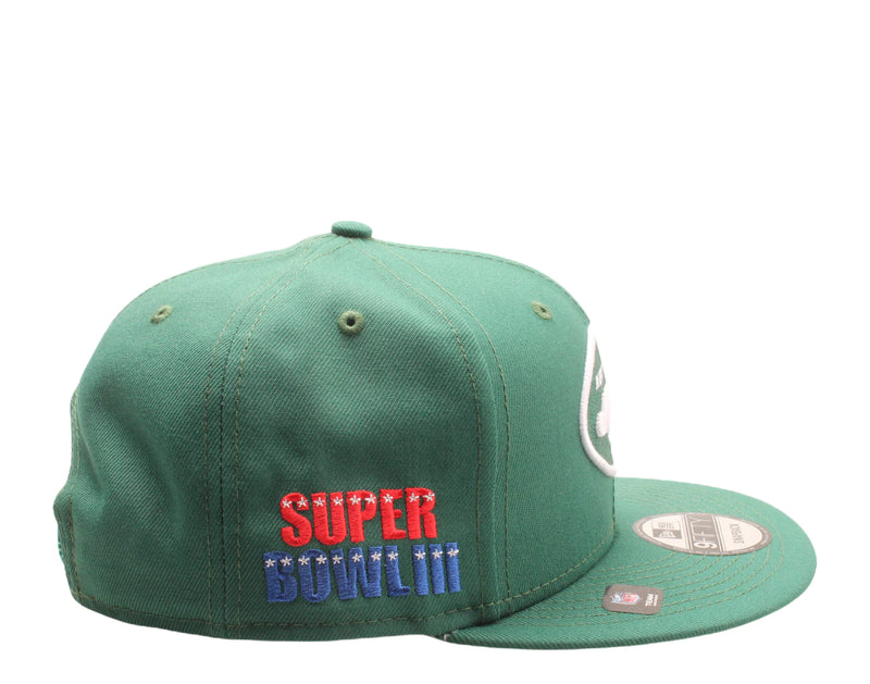 New Era Fitted: New York Jets Super Bowl Patch Hat