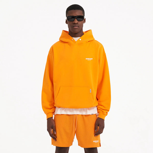 Represent Owners Club Hoodie Neon Orange Exclusive 513