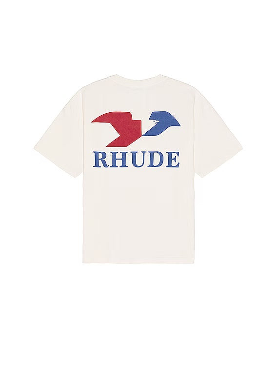 Rhude: Rhude of America Tee (White)