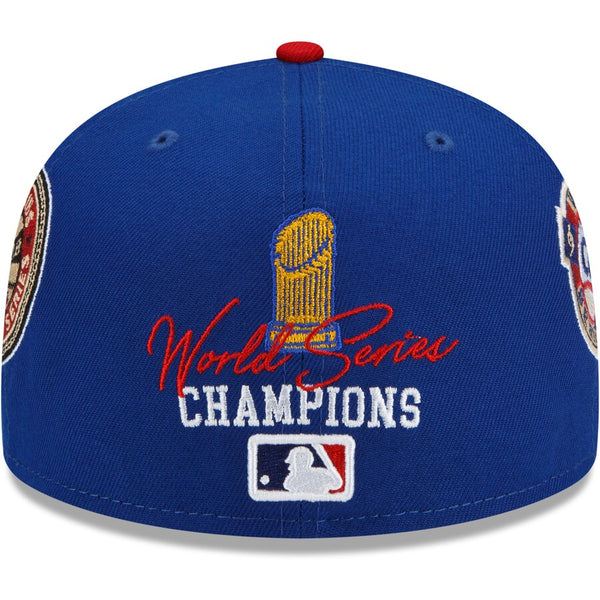 New Era Fitted: Chicago Cubs 3 Rings Patch (Blue)