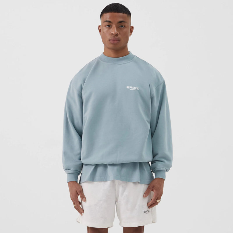 Represent: Owners Club Sweater (Powder Blue)