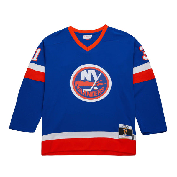 Mitchell & Ness: Billy Smith New York Islanders Jersey (Blue/Orange)