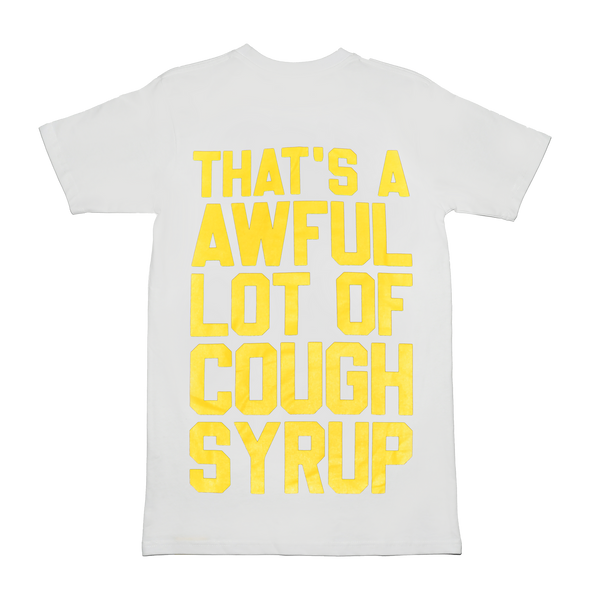 That’s A Awful Lot of Cough Syrup:  Waffle House Tee (White)