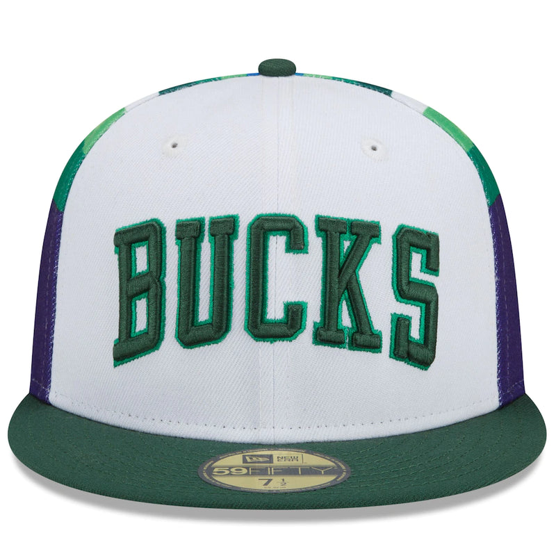 New Era Fitted: Milwaukee Bucks City Hat