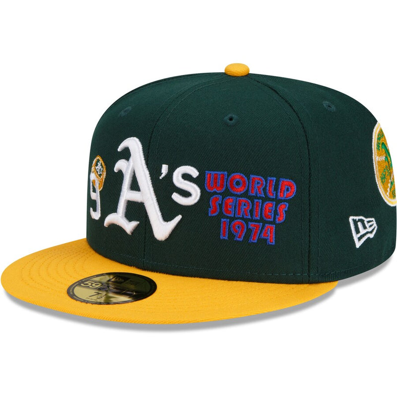 New Era Fitted: Oakland A’s 9 Rings Patch