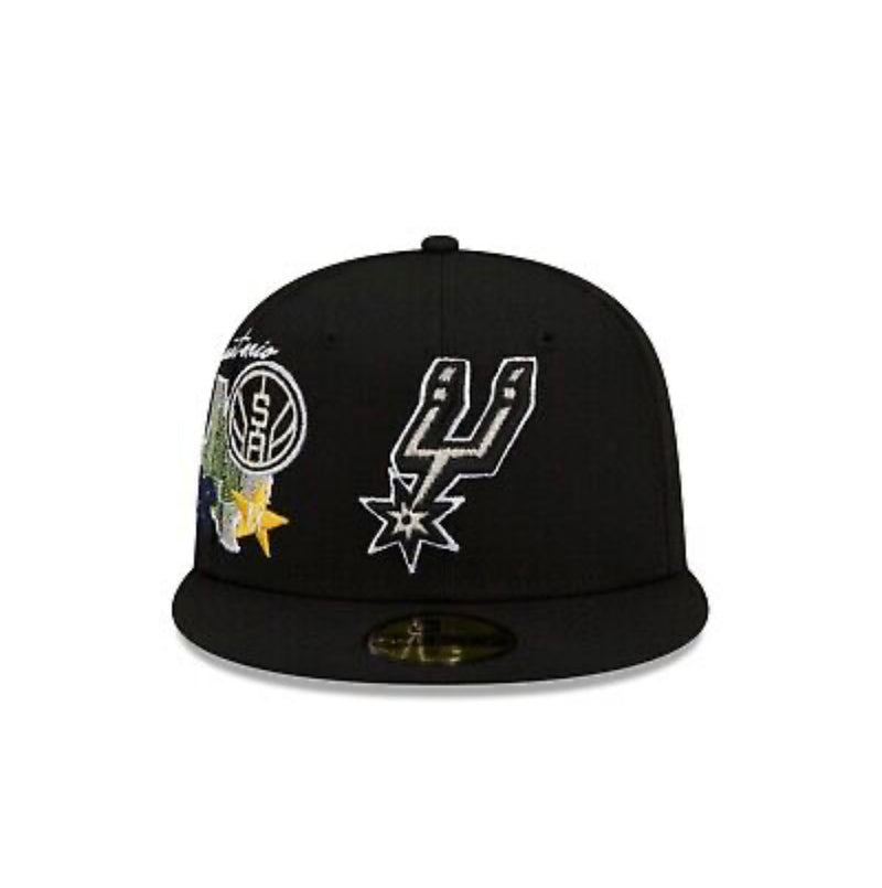 New Era Fitted: San Antonio Spurs State Patch