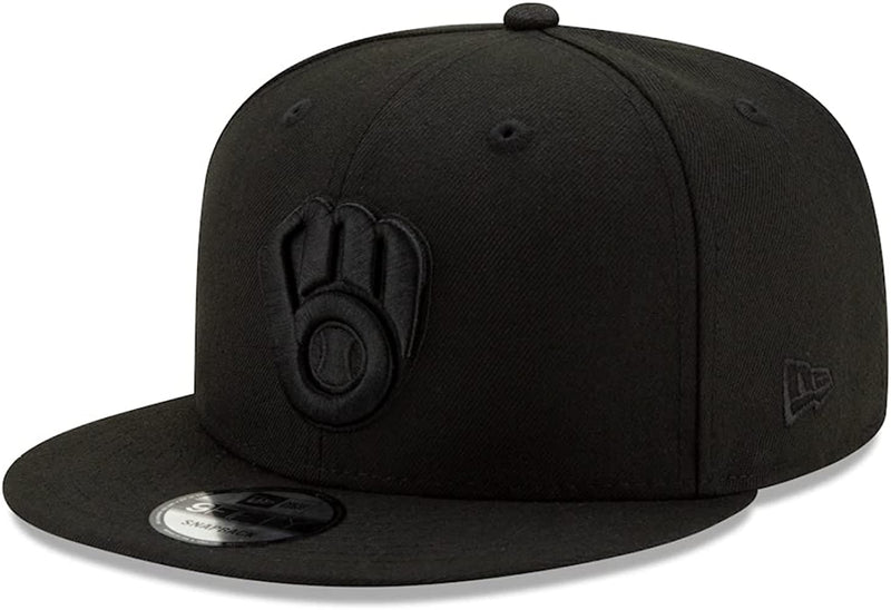 New Era Fitted: Milwaukee Brewers Blackout