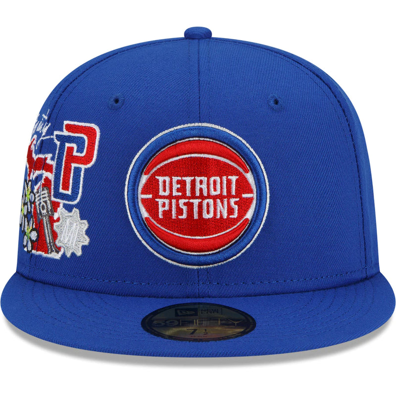 New Era Fitted: Detroit Pistons State Patch